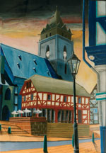 Interpretation der Stadtkirche von Herrn Blau